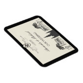 Magnet Flexible Scène Fleur de Lis Nouvelle-Orléans (Côté Droit)