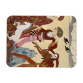 Magnet Flexible Scène médiévale par Georges Barbier (Horizontal)