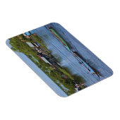 Magnet Flexible Scène rurale, lac Tonle Sap, Siem Reap, Angkor, (Côté Droit)
