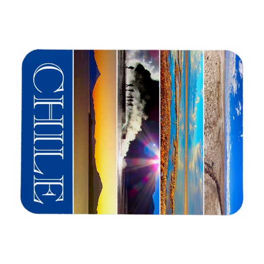 Magnet Flexible scènes de chili (Horizontal)