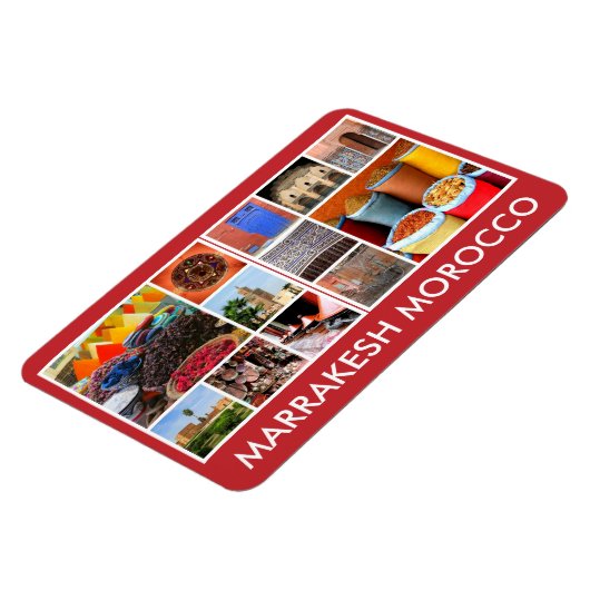 Magnet Flexible scènes de marrakech (Côté Gauche)