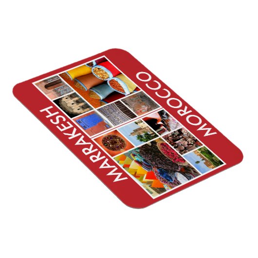 Magnet Flexible scènes de marrakech (Côté Droit)