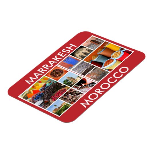 Magnet Flexible scènes de marrakech (Côté Gauche)