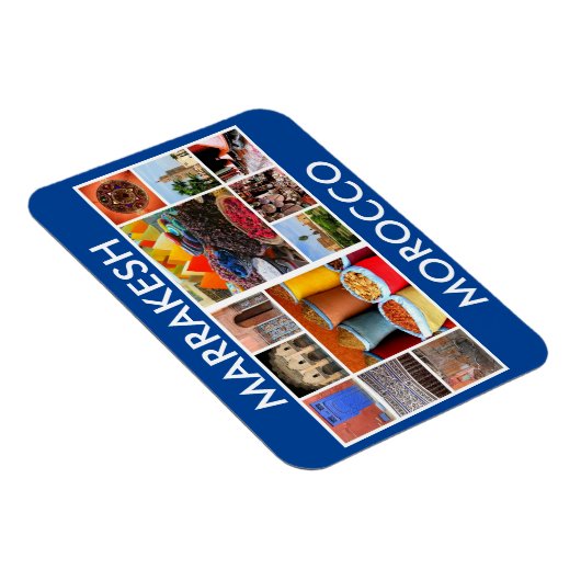 Magnet Flexible scènes marrakech maroc (Côté Droit)