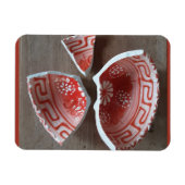 Magnet Flexible scherben Griechenland  (Horizontal)