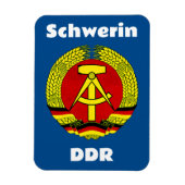 Magnet Flexible Schwerin, DDR, Schwerin, Allemagne, Ossi est (Vertical)