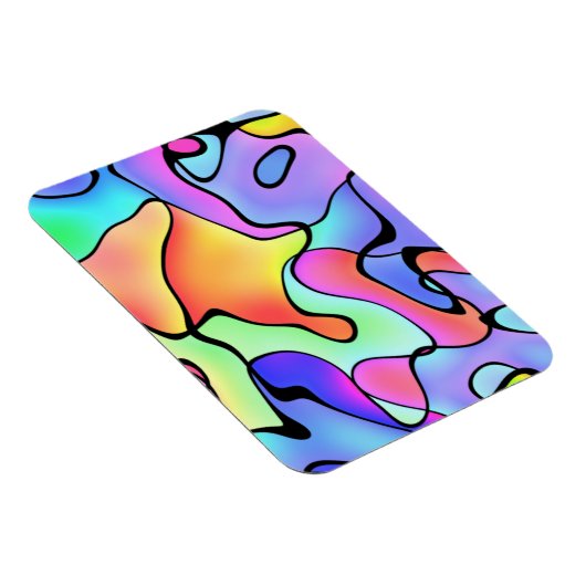 Magnet Flexible Scie multicolore (Côté Droit)