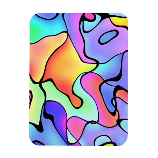 Magnet Flexible Scie multicolore (Vertical)