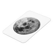 Magnet Flexible Science de l'astronomie spatiale de la Pleine lune (Côté Gauche)