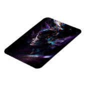 Magnet Flexible Science-fiction Tête Astronomie de l'explosion spa (Côté Gauche)