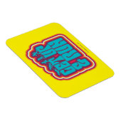 Magnet Flexible Scooby and the Gang "Get Up & Run" Graphic (Côté Droit)