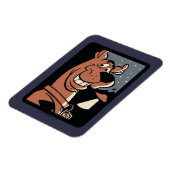 Magnet Flexible Scooby Doo avec OVNI (Côté Gauche)