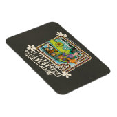 Magnet Flexible Scooby-Doo | "C'est Lit" Mystery Machine Graphic (Côté Droit)