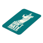 Magnet Flexible Scooby-Doo "Don't Hate, Congratulate" Graphic (Côté Gauche)