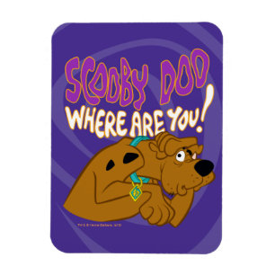 Magnet Flexible Scooby-Doo effrayé