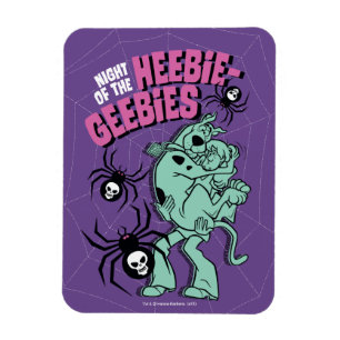 Magnet Flexible Scooby-Doo et Heebie-Geebies hirsute