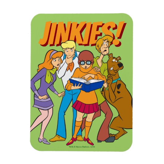 Magnet Flexible Scooby-Doo et le livre d'investigation de Gang (Vertical)
