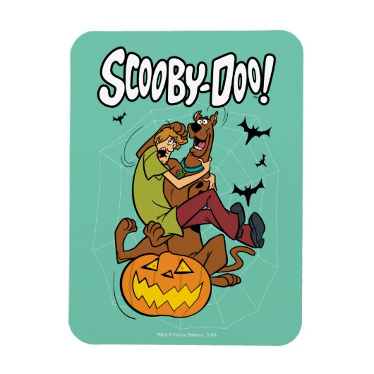 Magnet Flexible Scooby-Doo et Shaggy Halloween Fright (Vertical)