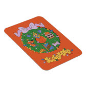 Magnet Flexible Scooby-Doo Holiday Snack Wreath Graphic (Côté Droit)