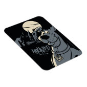 Magnet Flexible Scooby-Doo Noir Haunted Mansion Graphic (Côté Droit)