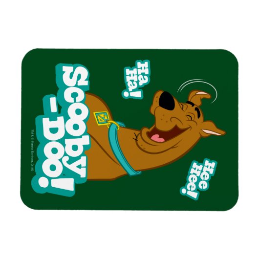Magnet Flexible Scooby-Doo Rire (Horizontal)