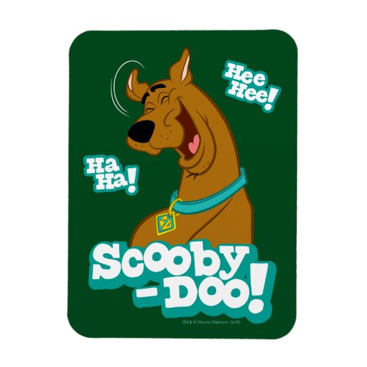 Magnet Flexible Scooby-Doo Rire (Vertical)