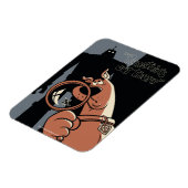 Magnet Flexible Scooby-Doo "Romethin est là" (Côté Gauche)