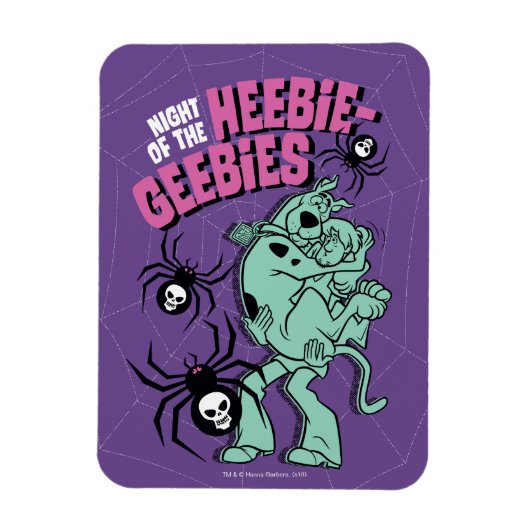 Magnet Flexible Scooby-Doo & Shaggy Heebie-Geebies (Vertical)