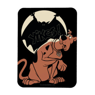 Magnet Flexible Scooby-Doo "Yikes !" Ombre vampire