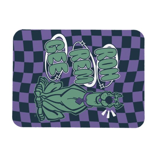 Magnet Flexible Scooby rétro "OMG" (Horizontal)