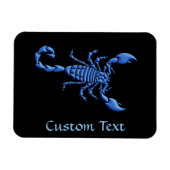 Magnet Flexible Scorpion bleu (Horizontal)