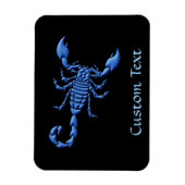 Magnet Flexible Scorpion bleu (Vertical)