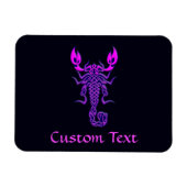 Magnet Flexible Scorpion de noeud céleste pourpre (Horizontal)