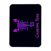 Magnet Flexible Scorpion de noeud céleste pourpre (Vertical)