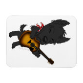 Magnet Flexible Scottie musicale (Horizontal)