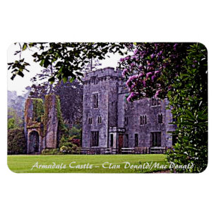 Magnet Flexible Scottish Clan Donald/MacDonald's  Armadale Castle