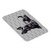 Magnet Flexible Scottish Terrier à (Côté Droit)