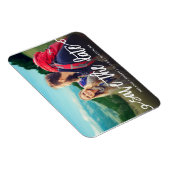 Magnet Flexible Script Chic Enregistrer La Photo Date (Côté Droit)