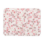 Magnet Flexible Script cyrillique russe (Horizontal)