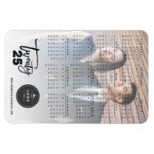 Magnet Flexible Script de brosse moderne 2023 Calendrier photo de  (Horizontal)