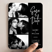 Magnet Flexible Script de cabine photo moderne tendance enregistre