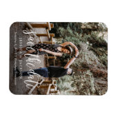 Magnet Flexible Script de pinceau élégant Enregistrer l'aimant de  (Horizontal)