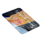 Magnet Flexible Script Enregistrer l'aimant photo Date (Côté Droit)