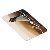 Magnet Flexible Script Mariage d'amour | Cadeau Mariage avec aiman (Côté Droit)