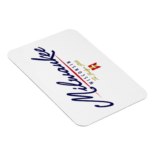Magnet Flexible Script Milwaukee (Côté Droit)