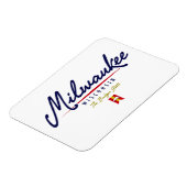 Magnet Flexible Script Milwaukee (Côté Gauche)
