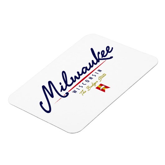 Magnet Flexible Script Milwaukee (Côté Gauche)