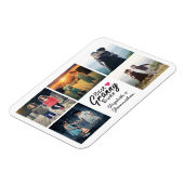Magnet Flexible Script moderne Best Granny Ever Photo Collage Cade (Côté Gauche)