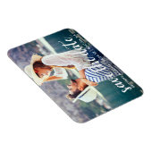 Magnet Flexible Script moderne | Enregistrer La Date Annonce Photo (Côté Droit)