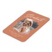 Magnet Flexible Script photo moderne aimant graduation contemporai (Côté Gauche)